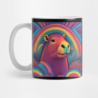 Psychedelic Capybara Mug